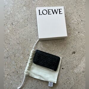 NWT Loewe Anagram Leather Coin Pouch Purse